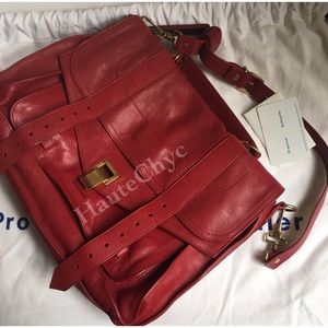 Proenza Schouler PS1 Large Satchel Chianti